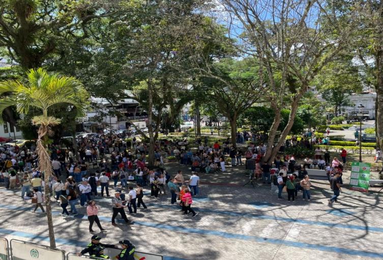 Protesta docentes Ibagué