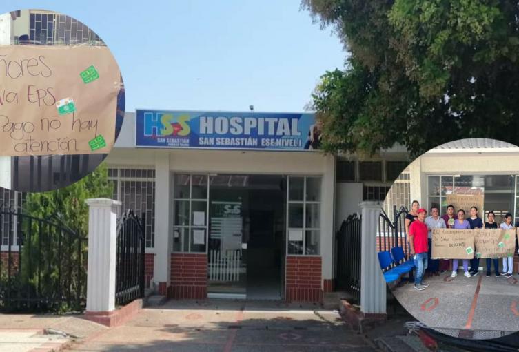 Personal de salud del Hospital San Sebastián de Piedras entra en paro por tres meses sin salario