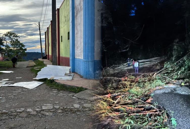 Vendavales e inundaciones azotan al Tolima
