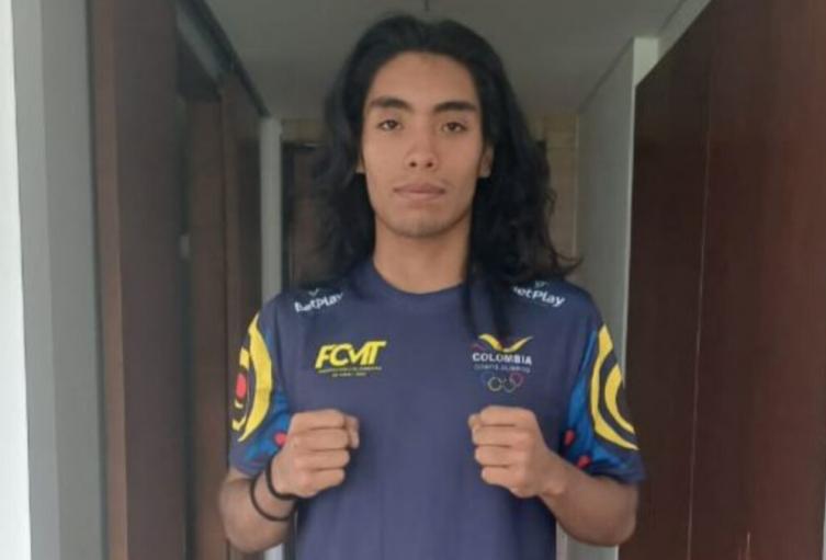 Alan Ocoró, primer tolimense convocado a la selección Colombia de Muay Thai