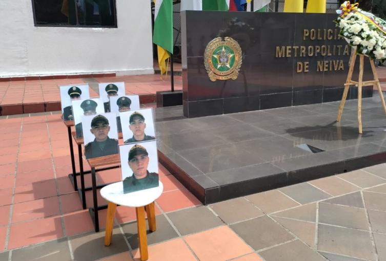 Aniversario masacre policías Neiva