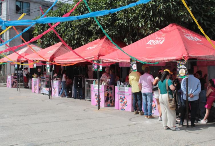 Más de 800 visitantes respaldaron a 25 emprendimientos liderados por mujeres
