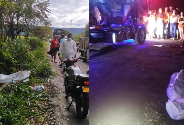 Tres personas perdieron la vida en dos accidentes de moto en El Espinal