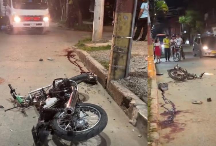Una maniobra prohibida le costó la vida: joven murió en accidente en la comuna 7