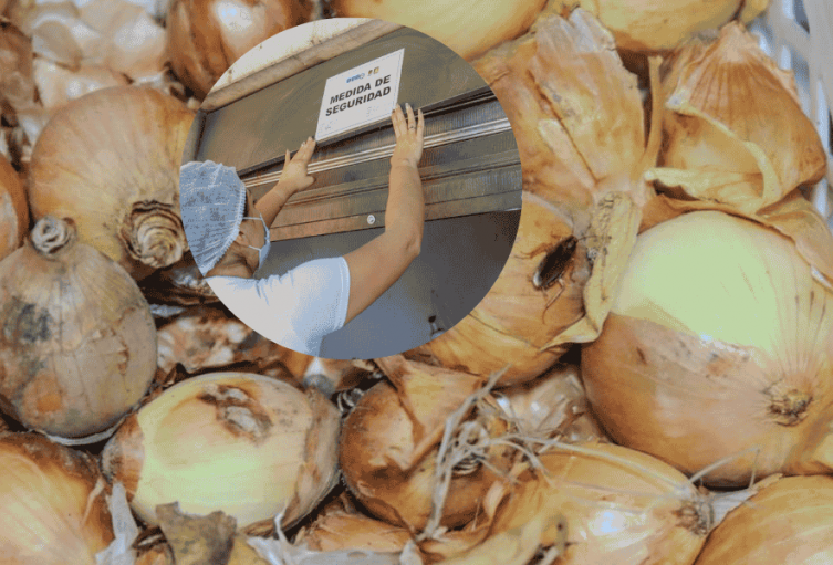 Cierre de local de frutas y verduras por fallas de salubridad