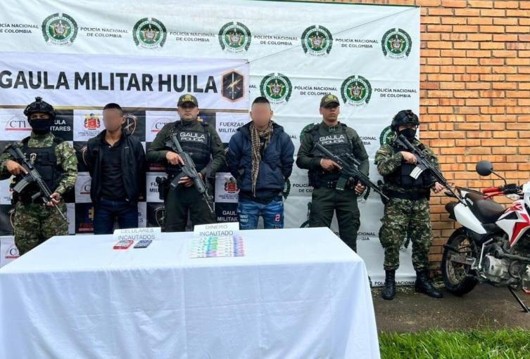 Capturados Extorsionistas