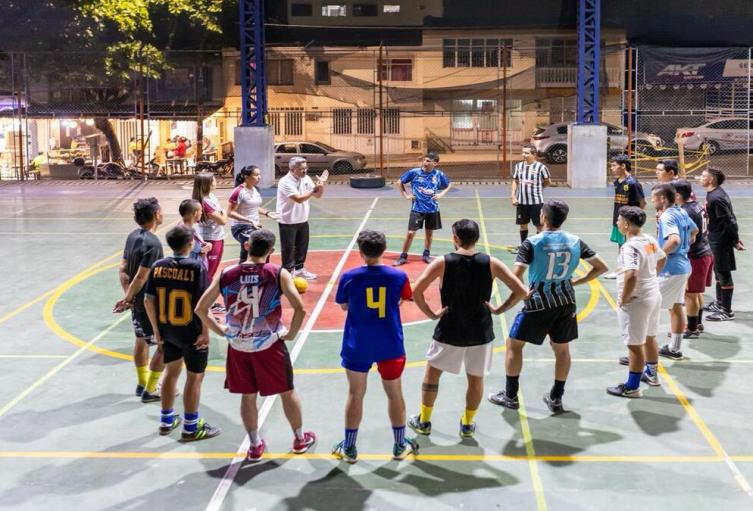 El equipo de fútbol sala auditivo del Tolima, que viajó a Medellín