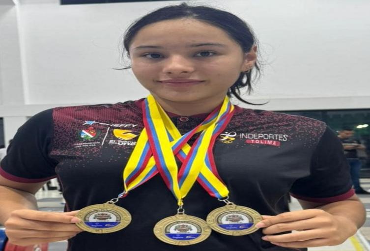Salomé Bustamante, figura del Tolima en Juegos Intercolegiados