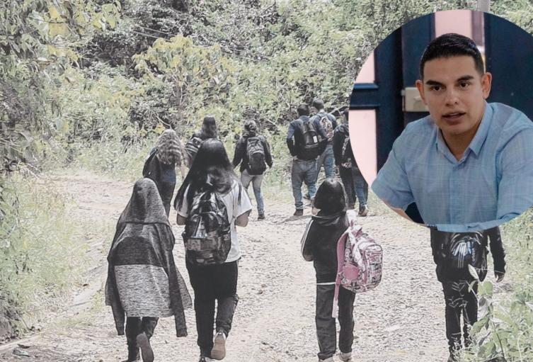Retrasos en contratos dejan a estudiantes rurales caminando horas para ir a clases