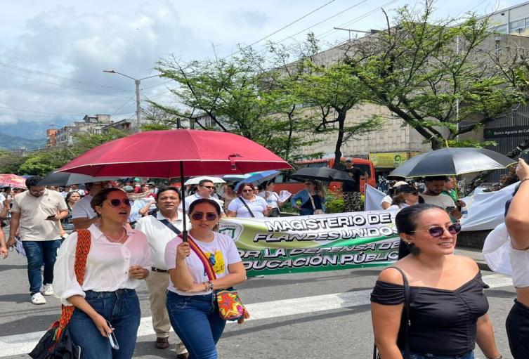 Protesta Ibagué | Manifestación Docente | Fecode | Octubre 2025