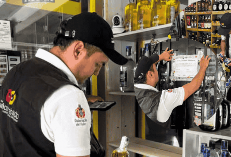 Controles en comercios del Huila dejan cierres por venta de productos de contrabando