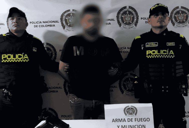 Captura en Palocabildo deja incautación de arma de fuego y munición