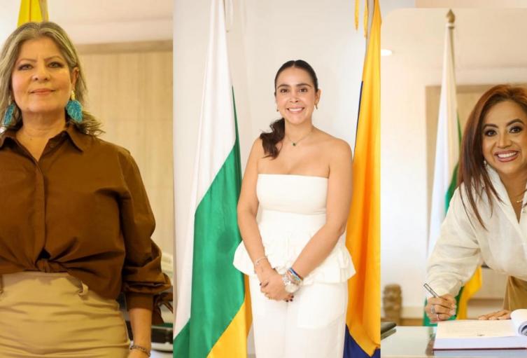 Tres mujeres las nuevas caras del gabinete departamental 