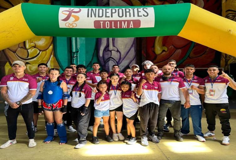 Delegación tolimense campeona nacional en el Muay Thai