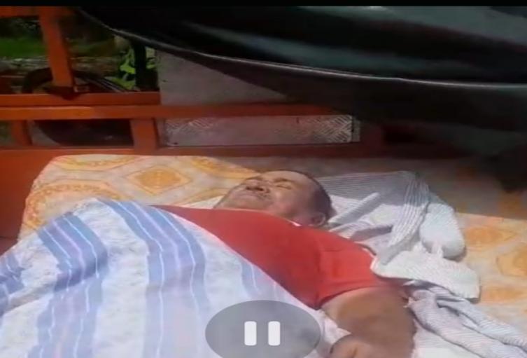 Paciente en un acarreo Ibagué 