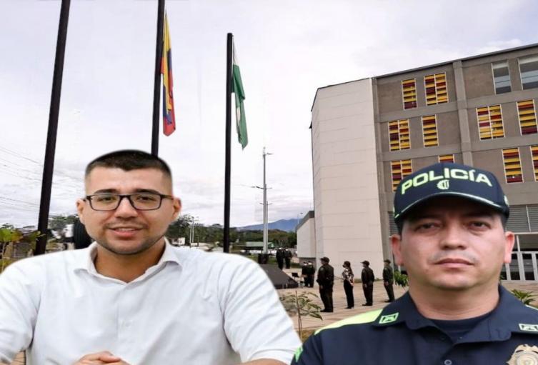 Secretario General Ibagué y Comandante Metropolitana 