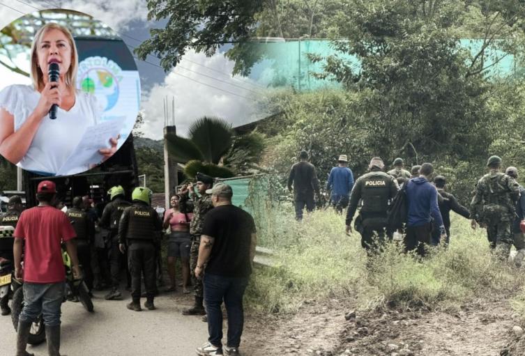 Caen siete mineros ilegales en Planadas durante operativo sorpresa