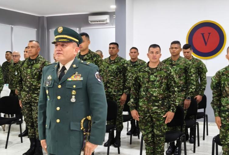 Ejército Nacional designó nuevo comandante del Batallón de Acción Integral N.° 5