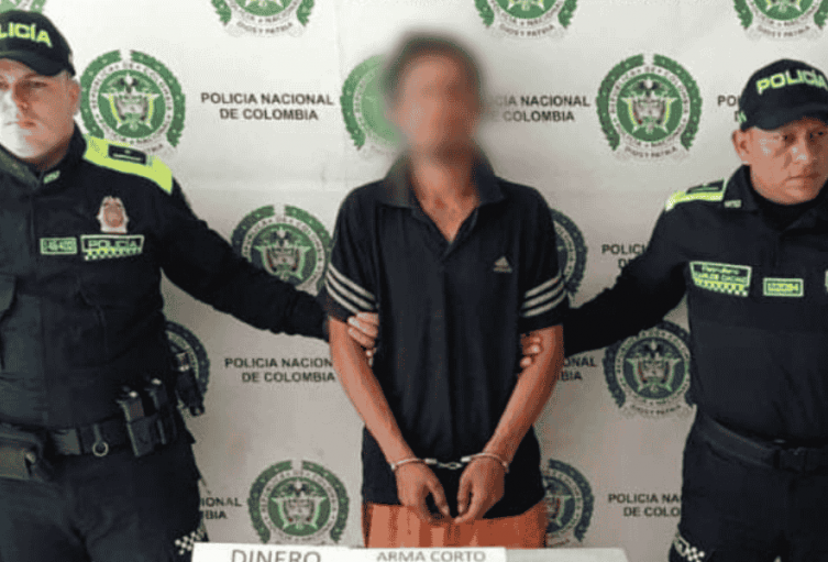 Capturan a un hombre en el barrio Centro del Líbano y decomisan sustancias ilícitas