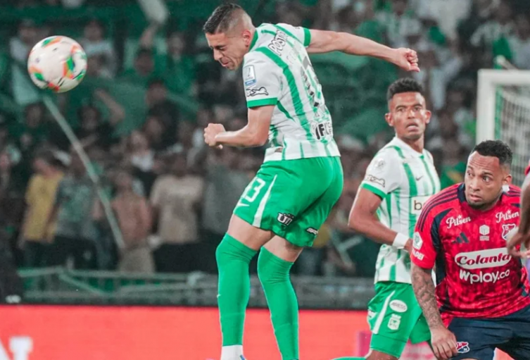 Atlético Nacional y Medellín empatan 0-0 en la final de ida de la Copa BetPlay 2025