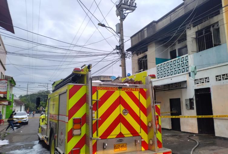 Incendio estructural 