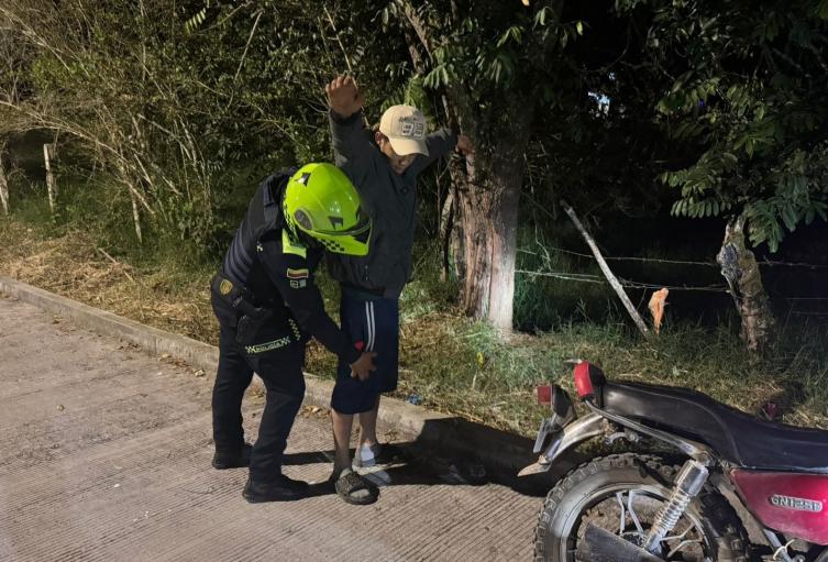 Control Policía Huila