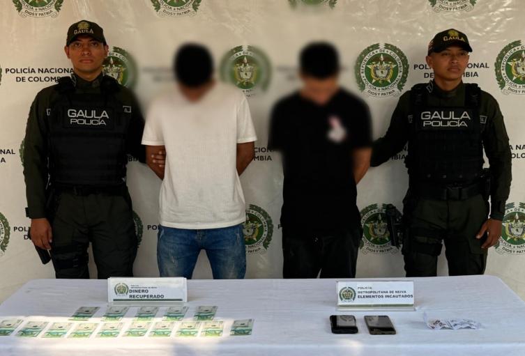 Capturados Extorsión