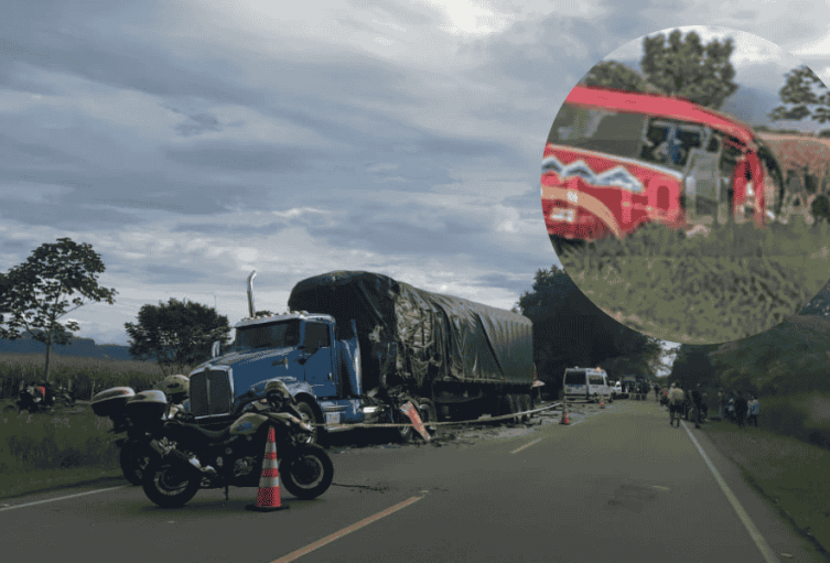 Dos personas fallecidas deja siniestro vial en corredor estratégico del norte del Tolima