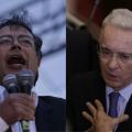 Gustavo Petro y Álvaro Uribe