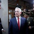 El expresidente Álvaro Uribe Vélez en la Corte Suprema de Justicia