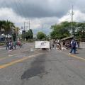 Cierre de la calle 60 con carrera quinta en Ibagué 