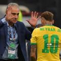 Tite y Neymar - Brasil 2021