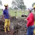 Trabajo del Ibal en el sector de El Salado