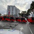 Ibagué amanece con al menos 7 bloqueos por paro de buseteros