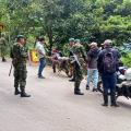 Ejército acompañó a los viajeros este puente y se prepara para las fiestas del Tolima