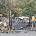 Incendio en la vereda Pastales