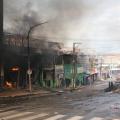 Incendio zona comercial Ibagué | Incendio Ibagué | Emergencia barrio Estación | Agosto 2024