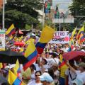 Marcha en rechazo de Gustavo Petro