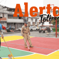Mejoras en polideportivo de La Pola