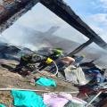 Incendio fabrica colchones en Ibagué