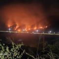 incendio cerro gualanday tres días