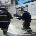 Bomberos barrio La Francia