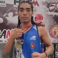 Alan Ocoró, campeón Panamericano de Muay Thai en México