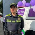 En Apartadó comenzó a rodar la primera "Patrulla Púrpura" con la que buscan atender las mujeres víctimas de violencia de genero
