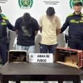 ¡Los pillaron armados en el sur de Ibagué! Dos jóvenes heridos y capturados