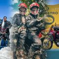 De Ibagué a la Patagonia: una pareja viajó cuatro años en moto con su mascota