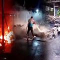 Totalmente incineradas ocho motocicletas en Prado, Tolima, sin víctimas humanas