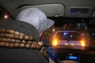Taxista en la ciudad de Bogotá
