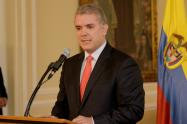 Presidente Iván Duque en la Casa de Nariño