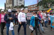 Nueva Marcha de universitarios en Bogotá 2